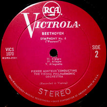 Load image into Gallery viewer, Ludwig van Beethoven, Pierre Monteux, Vienna Philharmonic* : Beethoven, Symphony No. 6 "Pastoral", Monteux / Vienna Philharmonic (LP, Album, RE)