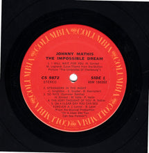 Load image into Gallery viewer, Johnny Mathis : The Impossible Dream (LP, Album, RE)