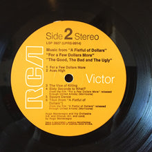 Laden Sie das Bild in den Galerie-Viewer, Hugo Montenegro And His Orchestra : Music From "The Good, The Bad And The Ugly" & "A Fistful Of Dollars" & "For A Few Dollars More" (LP, Album, RE, Ind)