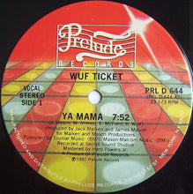Charger l'image dans la galerie, Wuf Ticket : Ya Mama (12")