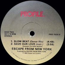 Load image into Gallery viewer, Escape From New York (2) : Save Our Love / Slow Beat (12")