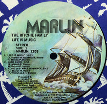 Laden Sie das Bild in den Galerie-Viewer, The Ritchie Family : Life Is Music (LP, Album, Mon)