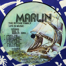 Laden Sie das Bild in den Galerie-Viewer, The Ritchie Family : Life Is Music (LP, Album, Mon)