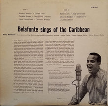 Load image into Gallery viewer, Belafonte* : Belafonte Sings Of The Caribbean (LP, Mono, Ind)