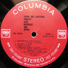 Laden Sie das Bild in den Galerie-Viewer, Simon And Garfunkel* : Parsley, Sage, Rosemary And Thyme (LP, Album, RP, Pit)