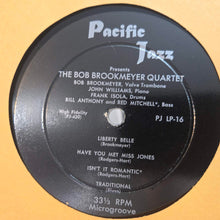 Charger l'image dans la galerie, Bob Brookmeyer Quartet* featuring John Williams (5) And Red Mitchell : Bob Brookmeyer Quartet (10")