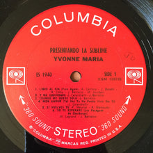 Charger l'image dans la galerie, Yvonne Maria : Presentando La Sublime (LP)