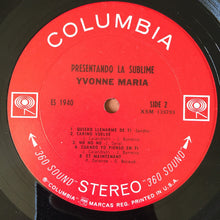 Charger l'image dans la galerie, Yvonne Maria : Presentando La Sublime (LP)