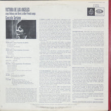 Load image into Gallery viewer, Victoria De Los Angeles - Claude Debussy / Maurice Ravel - Gonzalo Soriano : Victoria De Los Angeles Sings Debussy And Ravel & Other French Songs (LP, Album)
