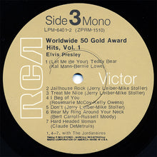Laden Sie das Bild in den Galerie-Viewer, Elvis* : Worldwide 50 Gold Award Hits, Vol. 1 (4xLP, Comp, Mono, RE, NAM + Box)
