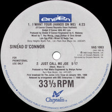 Laden Sie das Bild in den Galerie-Viewer, Sinéad O'Connor With M.C.Lyte* : I Want Your (Hands On Me) (12", Promo)
