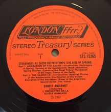 Load image into Gallery viewer, Stravinsky*, Ernest Ansermet, L'Orchestre De La Suisse Romande : The Rite Of Spring-Apollon Musagate (LP, Comp, RP)