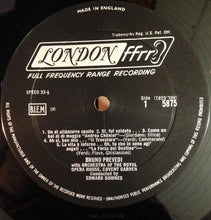 Load image into Gallery viewer, Bruno Prevedi, Royal Opera House Orchestra Covent Garden*, Edward Downes : Tenor Arias (LP, Mono)