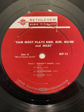 Load image into Gallery viewer, Sam Most : Plays Bird, Bud, Monk And Miles (LP, Mono)
