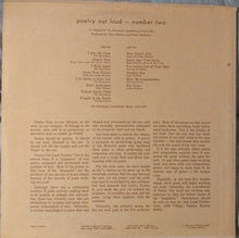 Laden Sie das Bild in den Galerie-Viewer, Various : Poetry Out Loud - Number Two (LP, Comp)