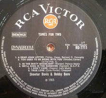 Load image into Gallery viewer, Skeeter Davis & Bobby Bare : Tunes For Two (LP, Album, Mono)