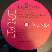 Load image into Gallery viewer, Collegium Aureum : Jean-Philippe Rameau Ballet Suite from the Opera LES INDES GALANTES (LP, Album)