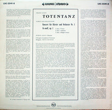 Load image into Gallery viewer, Liszt* / Rachmaninow* - Byron Janis, Chicagoer Symphonie-Orchester*, Reiner* : Totentanz / Klavierkonzert Nr. 1 Fis-Moll (LP)