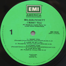 Load image into Gallery viewer, Wilson Pickett : I Want You (LP, Album, Los)