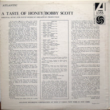 Load image into Gallery viewer, Bobby Scott : A Taste Of Honey (LP, Album, Mono)