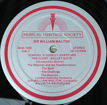 Load image into Gallery viewer, Sir William Walton : Scapino / The Quest / Sinfonia Concertante / Capriccio Burlesco (LP, RE)