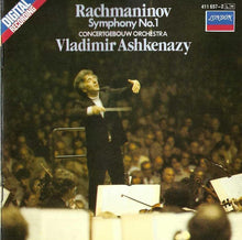 Load image into Gallery viewer, Rachmaninov*, Concertgebouw Orchestra* / Vladimir Ashkenazy : Symphony No.1 (CD)