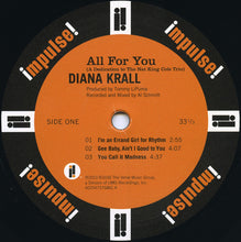 Laden Sie das Bild in den Galerie-Viewer, Diana Krall : All For You (A Dedication To The Nat King Cole Trio) (2xLP, Album, RE, 180)