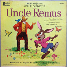 Load image into Gallery viewer, Various : Walt Disney's Uncle Remus (Music From The Original Sound Track Of Song Of The South) (LP, Album, Mono, RE)