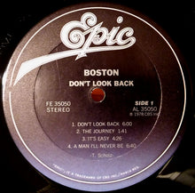 Load image into Gallery viewer, Boston : Don't Look Back (LP, Album, RE, Gat)