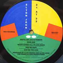 Load image into Gallery viewer, Elton John : 21 At 33 (LP, Album, Pin)