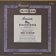 Laden Sie das Bild in den Galerie-Viewer, Duke Ellington And His Orchestra : Ellingtonia- Volume One (10", Comp, RE)