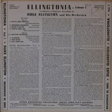 Laden Sie das Bild in den Galerie-Viewer, Duke Ellington And His Orchestra : Ellingtonia- Volume One (10", Comp, RE)