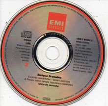 Charger l'image dans la galerie, Granados*, Alicia De Larrocha : Goyescas / El Pelele / Escenas Románticas / Valses Poéticos / 6 Piezas Sobre Cantos Populares Españoles- (2xCD, Comp)