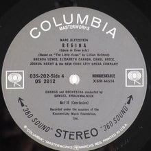 Load image into Gallery viewer, Marc Blitzstein, Brenda Lewis, Elisabeth Carron, Carol Brice, Joshua Hecht, New York City Opera Orchestra, New York City Opera Chorus, Samuel Krachmalnick : Regina (3xLP, Album + Box)