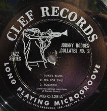 Laden Sie das Bild in den Galerie-Viewer, Johnny Hodges : Collates No. 2 (10", Mono)