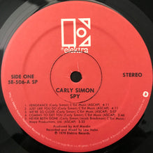 Laden Sie das Bild in den Galerie-Viewer, Carly Simon : Spy (LP, Album, SP )