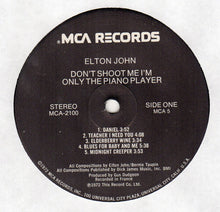 Charger l'image dans la galerie, Elton John : Don't Shoot Me I'm Only The Piano Player (LP, Album, Pin)