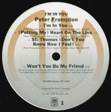 Laden Sie das Bild in den Galerie-Viewer, Peter Frampton : I'm In You (LP, Album, Pit)