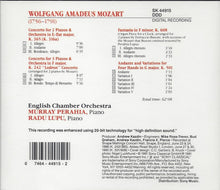 Load image into Gallery viewer, Wolfgang Amadeus Mozart, English Chamber Orchestra, Murray Perahia, Radu Lupu, English Chamber Orchestra : Concertos For Two & Three Pianos (CD, Album)