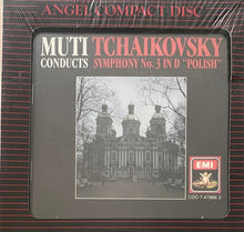 Load image into Gallery viewer, Tchaikovsky* - Muti* : Symphony No.3 In D "Polish" (CD)