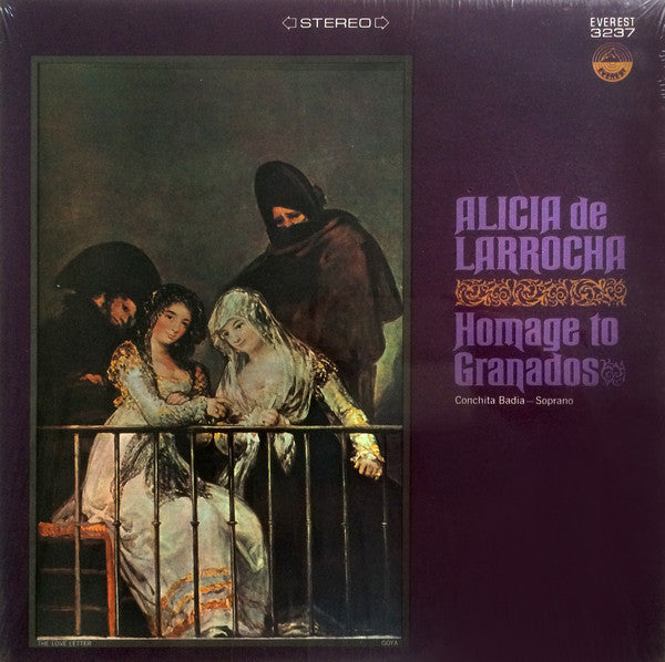 Alicia De Larrocha, Conchita Badía : Homage To Granados (LP)