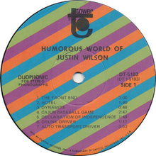 Laden Sie das Bild in den Galerie-Viewer, Justin Wilson : The Humorous World Of Justin Wilson (LP, Album, RE)