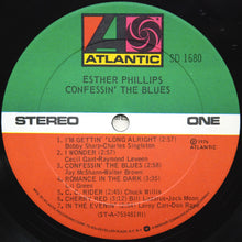 Load image into Gallery viewer, Esther Phillips : Confessin' The Blues (LP, Album, RI )