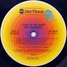 Load image into Gallery viewer, The Crusaders : Free As The Wind (LP, Album, San)