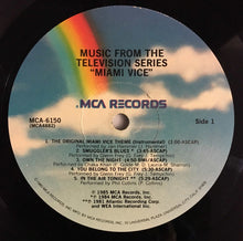 Load image into Gallery viewer, Various : Music From The Television Series "Miami Vice" (LP, Comp, PRC)