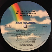 Load image into Gallery viewer, Various : Music From The Television Series "Miami Vice" (LP, Comp, PRC)