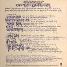 Laden Sie das Bild in den Galerie-Viewer, Eagles : On The Border (LP, Album, RP, SP-)