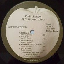 Load image into Gallery viewer, John Lennon & Plastic Ono Band* : John Lennon / Plastic Ono Band (LP, Album, Jac)
