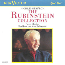Load image into Gallery viewer, Rubinstein* : Highlights From The Rubinstein Collection (CD, Comp)