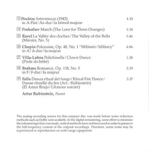 Load image into Gallery viewer, Rubinstein* : Highlights From The Rubinstein Collection (CD, Comp)